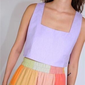 Rujuta Sheth NWT Basic Top Lilac Small